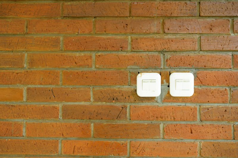 Broken Wall-Mounted Fixtures