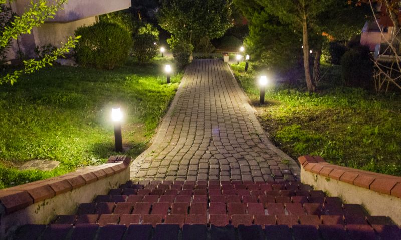 Finished Pathway Lighting